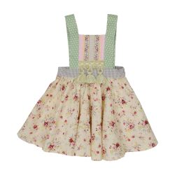 Tassel overall dress