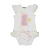 Girl first Birthday onesie