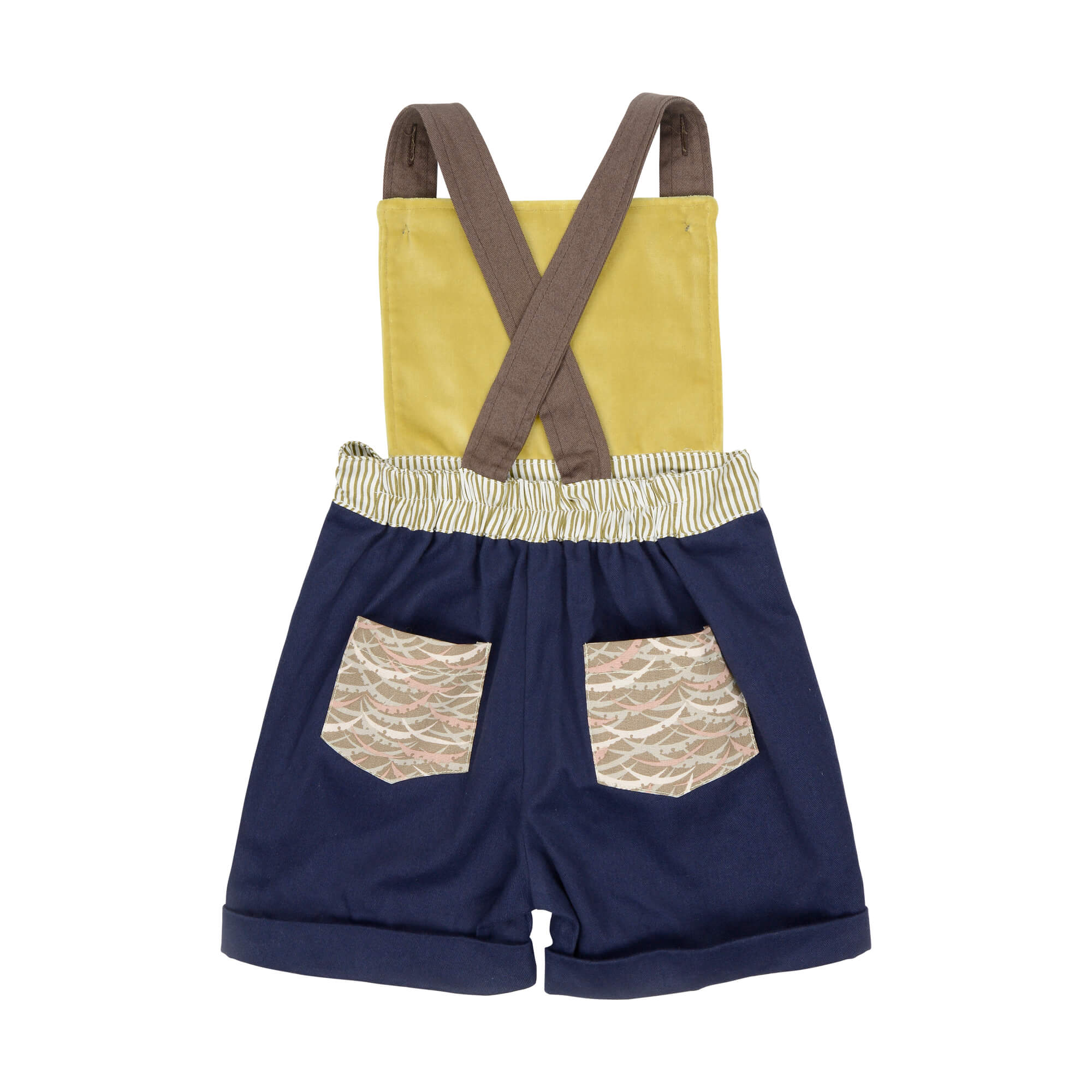 mustard overalls