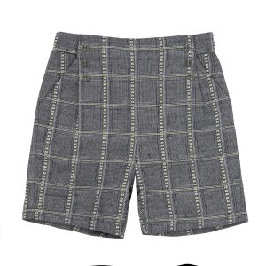 Dark Check Shorts