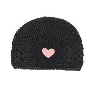 Black Heart Soft Hat