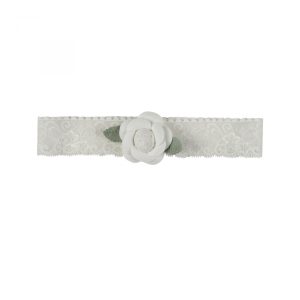 White Rose Large Headpiece