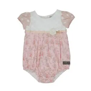 Pretty In Pink Playsuit Front