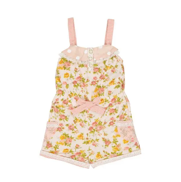 Pretty In Pink Short Playsuit