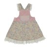 Liberty Overall Dress L Vintage Dress L First Birthday L Toddlers Gift L Arthur Ave Dresses