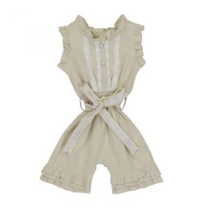 Stripe 1900 Playsuit Flower Dress Flower Dresses Flower Crown