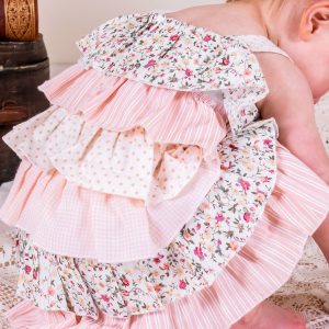 Rose & Lace Layered Dress. 1jpg