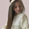 Chantilly Cream Dried Rose Headband