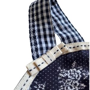 Navy & rose overalls