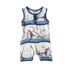 Arthur Ave Nautical print leggy playsuit 