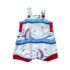 Arthur Ave Nautical print overalls gender neutral sailor