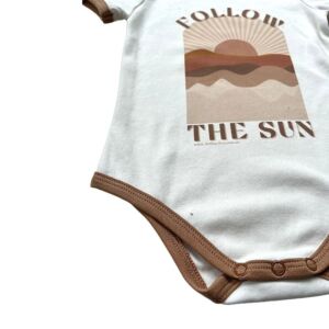 Arthur Ave Follow the sun onesie romper gender neutral