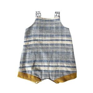 Arthur Ave Blue stripe overalls, sailor dungarees