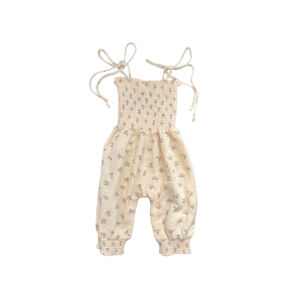 Butter Cream Shiring Playsuit 1