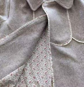 Vine Rose Coat Inside