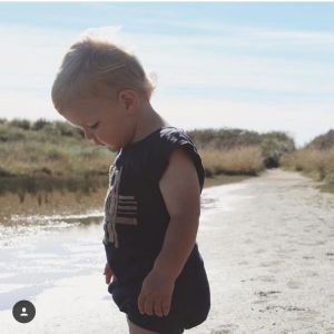 Byron Bay Raw Cross Onesie1