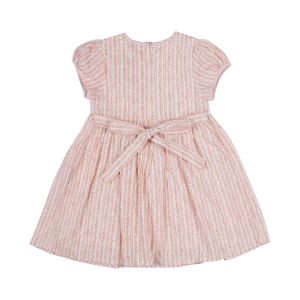 London Pink Smock Dress Back