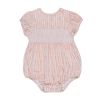 London Pink Smock Playsuit