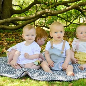 Summer Fresh Frilly Sleeve Overalls 1