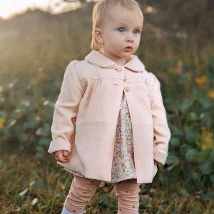 baby pink coat