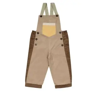 neutral long overalls