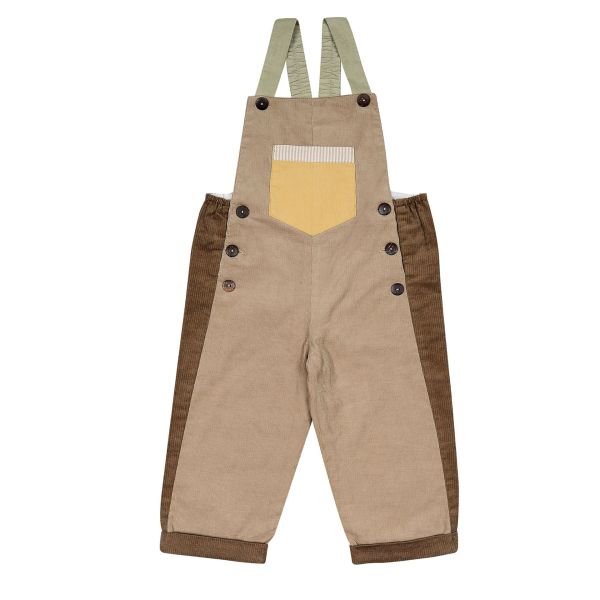 neutral long overalls