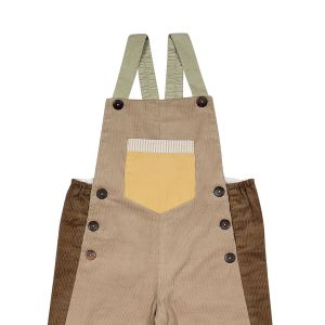 neutral long overalls