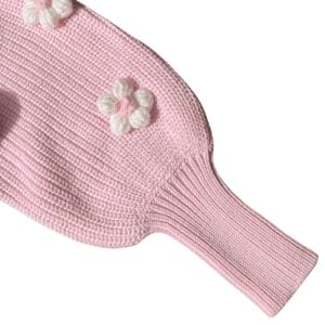 Deicate pink flower cardigan