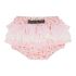Peach Rose & Butter Cream Frilly Bottoms - 3mt