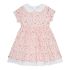 Peach Rose Collar Dress - 8yr