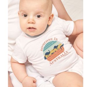 Someone in Australia is thinking of me onesie