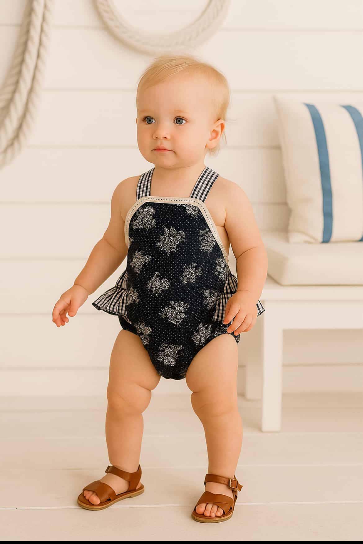 Classic Navy Overalls - Image 5