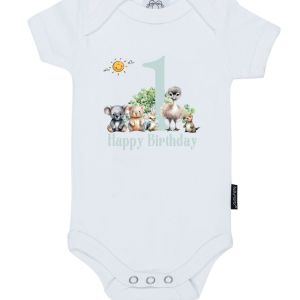 First birthday with Australiana animals