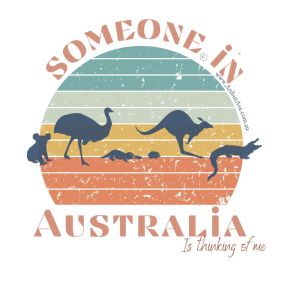 Someone in Australia is thinking of me onesie