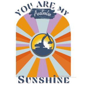 Digger sunshine onesie