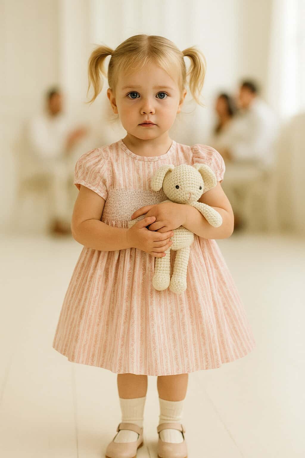 "London Pink" Smock Dress - Image 10