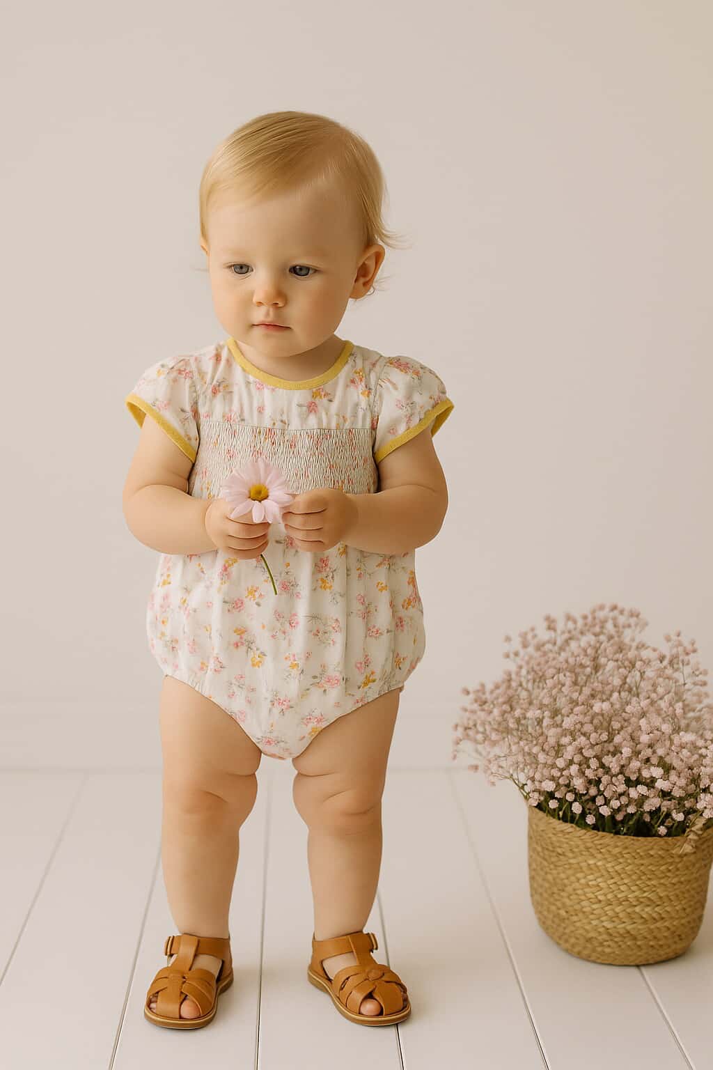 "Summer Fresh" Smock Playsuit - Image 3