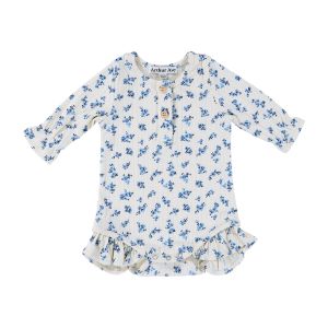 Classic Navy Rose Onesie