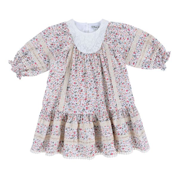 Rose Peasant Dress