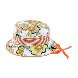 Retro print hat