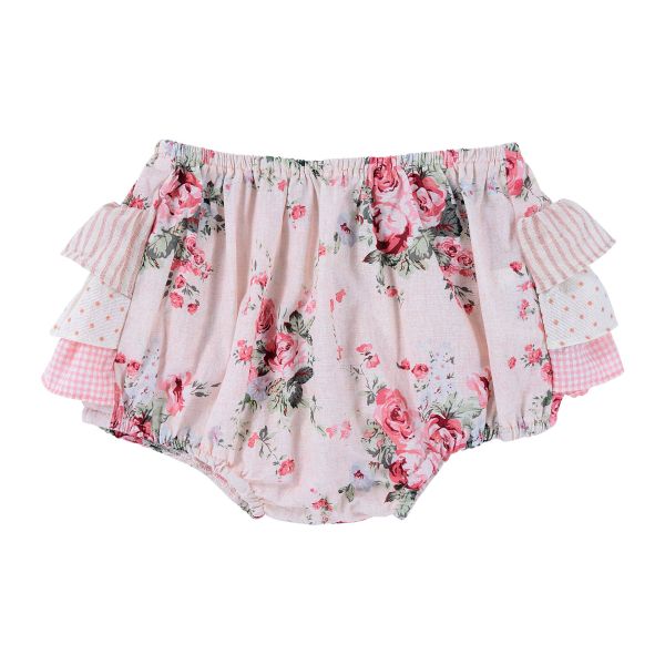 Rose Frilly Bottoms