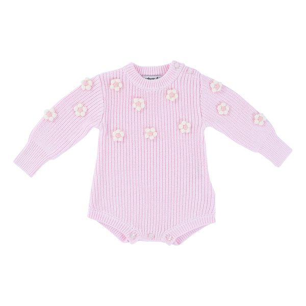 Soft Pink Flower Playsuit