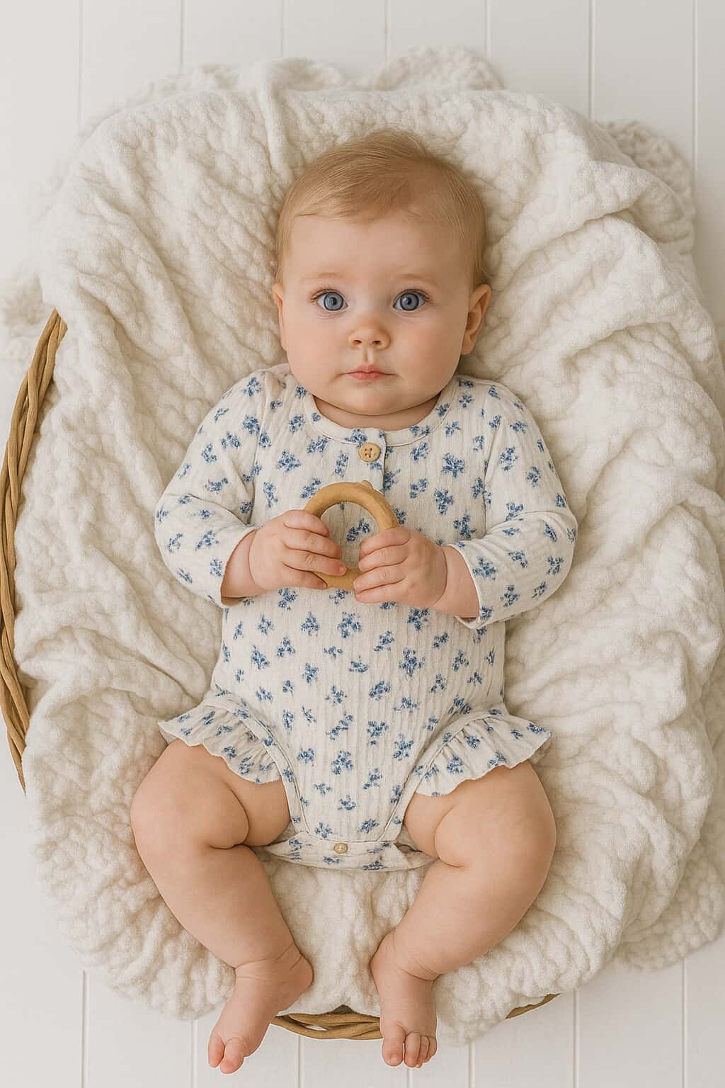 Classic Navy Rose Onesie - Image 2
