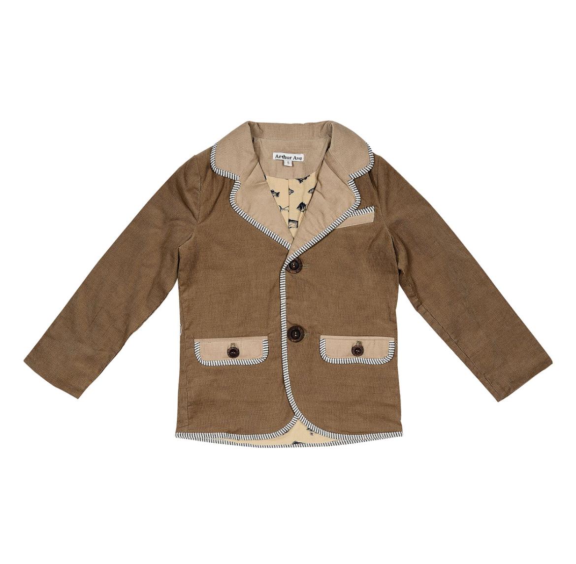 Corduroy Boy Little Man Coat