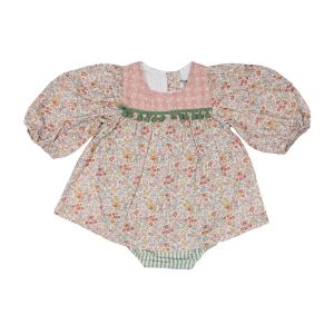 Winter Bloom Full Arm Playsuit