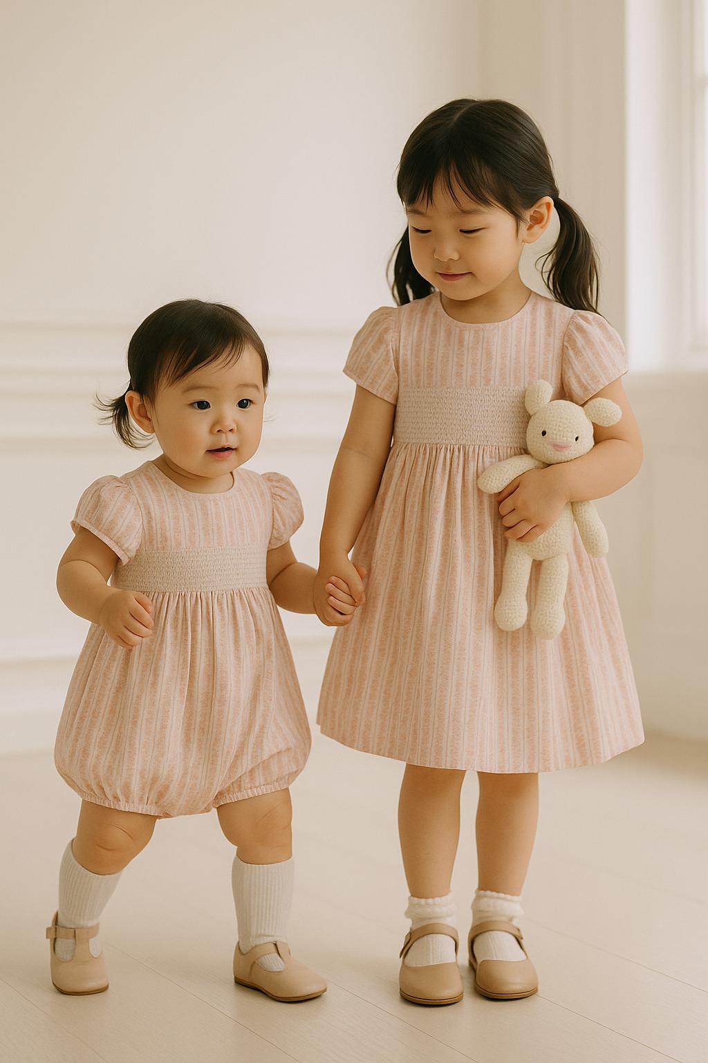 "London Pink" Smock Dress - Image 11