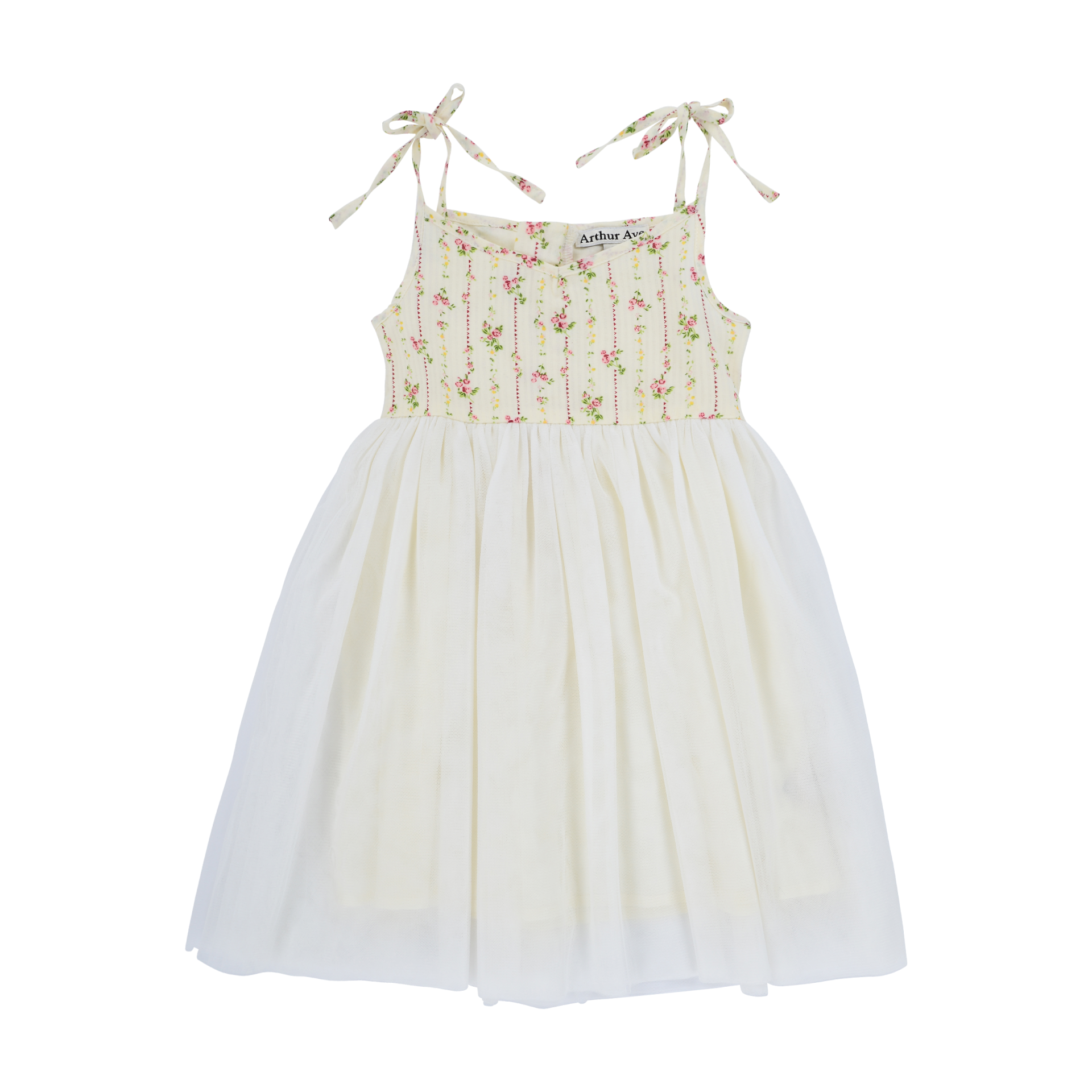 Dusty Rose Long Tutu Dress