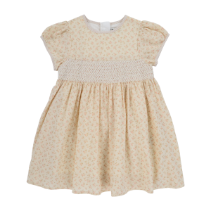 Dusty Rose Smock Dress